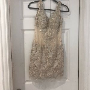 Beautifully detailed cocktail/party/wedding dress